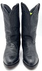 Durango Comfort Core Cowboy Boots Mens 9 D Black Leather Western Made In Usa