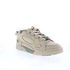 Es Muska 5102000063294 Mens Beige Leather Skate Inspired Sneakers Shoes