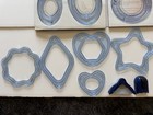 Large Lot 16 Creative Memories Cutting System Template  Punches And Cutting Mat