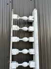 Antique Architectural Salvage 7ft Wood Spindle Porch Siding Railing Balustrade