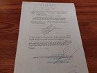 Stock Certificate Penn Central Transportation Company 100 Shares Blue 1970