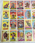 1986 Garbage Pail Kids Os4 Series 4 Uncut Sheets A   B Set Oak Kay Checklist Gpk