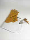 Leather Falconry Glove Hawking Gauntlet Bird Prey Raptor Handling Left Hand L-xl