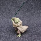 Star Wars Mandalorian Master Yoda With Sword Action Figure Toys Gifts