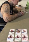 Ufc Steven Asplund Rookie Autograph Cards - Live Signing  see Description 