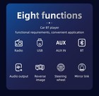 7  Single 1din Flip Out Touch Screen Car Stereo Radio Bluetooth Mp5 Player cam