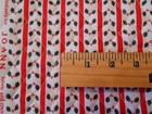 Double Faced Pre-quilted Christmas Holly And Red Stripes 40  X 40   joann Fabric