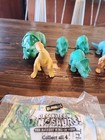 Vintage Playskool Definitely Dinosaurs Lot Of 11 Dinosaurs And 3  Figures 1987