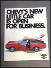 1971 Chevrolet Vega Chevy 20-page Vintage Car Sales Brochure Catalog Set