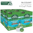 Green Mountain Nantucket Blend Coffee Keurig K-cup Pods  Medium Roast  96 K-cups