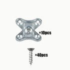 Lot Angle Corner Bracket Corner Brace Triangular Corner Connector For Furniture