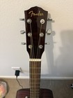 Fender Cd-60s All-mahogany Acoustic Guitar Natural