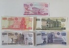 50-1000 Pesos 2000-2002 Banco De Mexico 5 Note Lot  Serial  4374