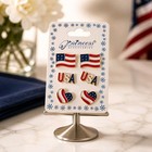Nwt Princess Accessories Patriotic Stud Earrings Set 4th Of July Usa Flag Star