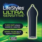 Lifestyles Ultra Sensitive Lubricated Latex Condoms 40 Count