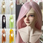 Soft Long Straight Wigs For 1 3 1 4 1 6 Ball Jointed Doll Diy Bjd s Accessories
