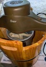 Oster   Ice Cream Maker 4 Quart Wooden Bucket Machine