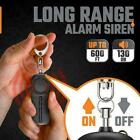 Personal Alarm With Led Light   Siren - Self-defense Keychain Black 130db