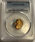 Beautiful Blue Toned 1962 Pcgs Pr67rb Lincoln Memorial Cent Proof 
