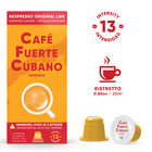 Cafe Fuerte Cubano  Espresso Pods  Nespresso Original Line Compatible Capsules 