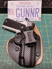 Fits Kimber Models - Iwb Hybrid Holster     Kydex   Leather Concealed Comfort  Ccw