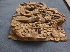 Vtg Carved Balinese Wood Sculpture Couple Nature 3 Dimension Rare 10  X9 