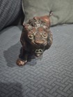 Heavy Cast Iron Lion Statue Sculpture Doorstop 