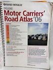 Rand Mcnally 2006 Deluxe Motor Carriers  Truckers Road Atlas Us canada mexico