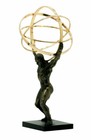 Atlas Titan Celestial Sphere Greek God Statue Sculpture Bronze Finish 19 88 Inch