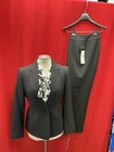 Lesuit Pant Suit black size 20w inseam 32  new With Tag retail 240 blazer Lined