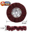 8  Non-woven Airway Satin Buffing Wheel  5 8  Arbor Hole   Surface Prep Wheel Fo