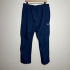 Med Couture Womens Insight Scrub Pants L Blue Stretch Nurse Caretaker Medical