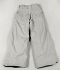 Burton Snow Pants Youth Small Gray Insulated Ski Snowboard Waterproof Winter