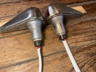 Vintage Wilcox  Crittenden Style  Teardrop Running Lights New Wiring leds seals
