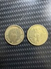 2  Risqu   Token   Heads I Win - Tails You Lose   Lucky Brass Coin Adult Novelty
