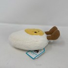 Jellycat Amuseables Happy Boiled Egg Small Plush White yellow