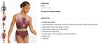 Lyrical ballet Dance Costume By Weissman  Size  Intermediate Child  ic 