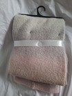Women   s Multicolor Striped Knit Ombre Scarf Set Space Dye  Mpn 432370t