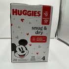 Huggies Snug   Dry Baby Disposable Diapers Huge Pack 128 Ct Size 4 12 Hr Protect