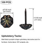 Upholstery Tacks  Furniture Upholstery Nails For Decorative  100 Pcs 7 16 Inch D
