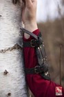 Medieval  Rfb Fighter Bracers Steampunk Larp Renaissance 