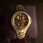 Seiko Coutura Perpetual Solar Quartz Perpetual Calendar Black Dial 100m Ss