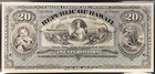 1895 Republic Of Hawaii  20 Silver Cert Printed In 1987 By Abnc  Pmg Certified 