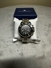Montres Prestige X Invicta Men s Chronograph Wristwatch Black Dial Silver Gold 
