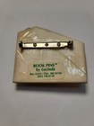 Vintage Lucinda Book Pins Open A Book Fiction Fairy Tales Resin Brooch Librarian