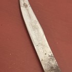 Vintage Queen Steel Blade Hunting Knive In Moderate Condition  