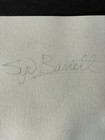 Syd Barrett Signed Cutout - Pink Floyd Founder Autograph 1967-70   
