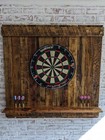 Dart Board Backboard- Upcycled - Reclaimed Pallet Wood-   free Shipping  