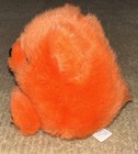 Puffkins Mango Orange Bear Beanie Plush Stuffed Animal By Swibco