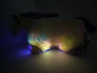 2013 Glow Pets Pillow Pets 17  Pastel Light-up Plush Stuffed Unicorn Toy Works 
